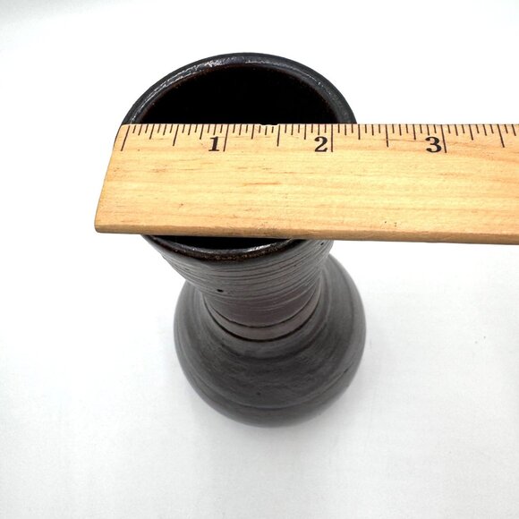 Australian Pottery 9" Vase - Bendigo Pottery 'Epsomware' - ca. 1979 to 1985 bro - Picture 10 of 10